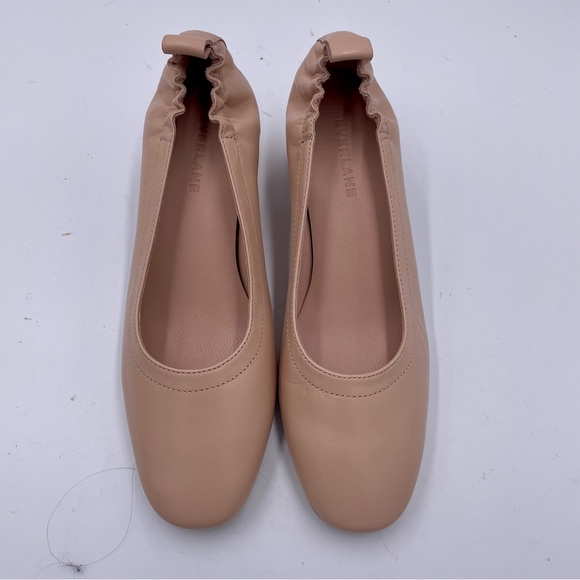 NEW Everlane Pale Pink Italian Leather Day‎ Heel in Size 7 - Picture 2 of 11